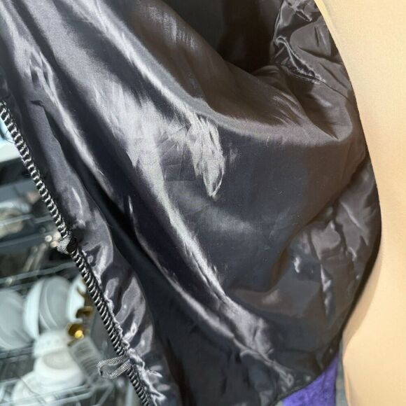 Indigo Moon SZ S Embroidered Chenille Jacket Artsy Beaded Art to Wear Whimsigoth - Picture 9 of 12